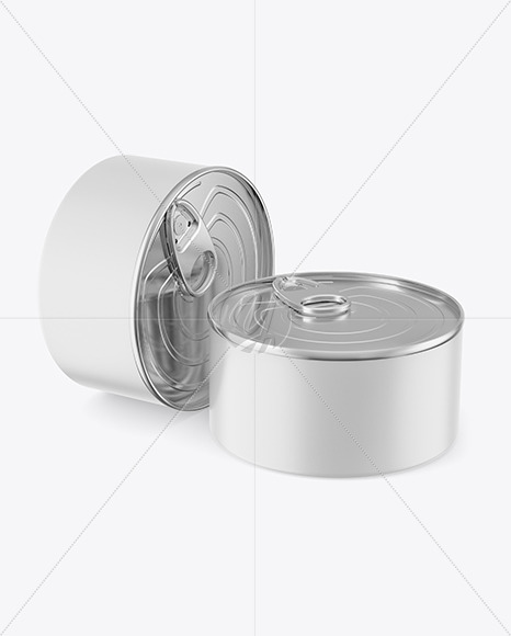 New Free Mockups – Two Matte Tin Cans Mockup – Download Now