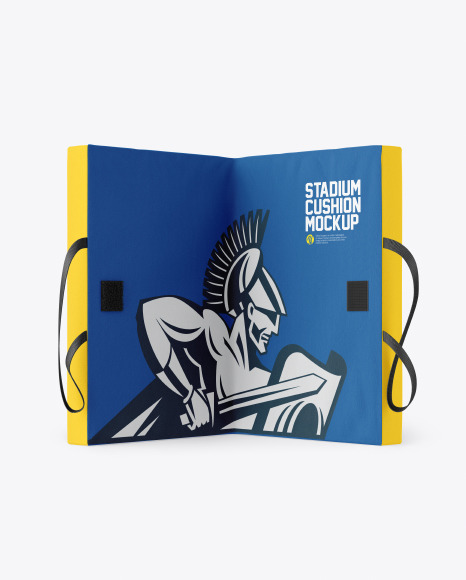 Stadium Seat Cushion Mockup