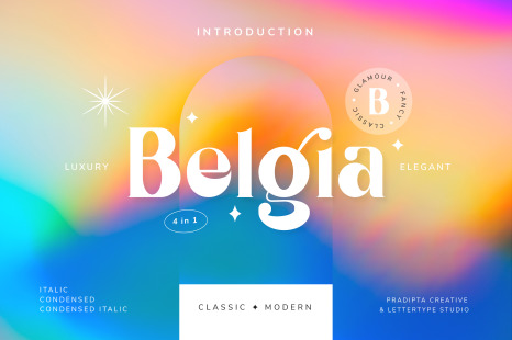 Belgia - Modern Classic Font