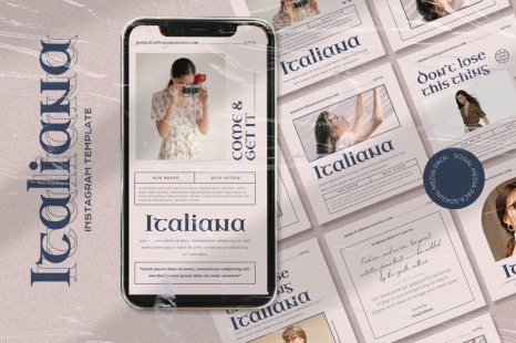 Italiana Instagram Template