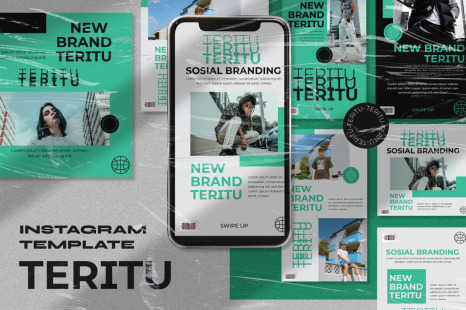 Teritu Instagram Template