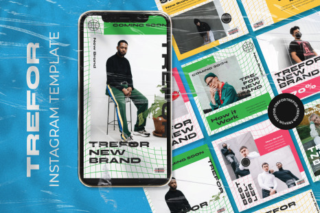 Trefor Instagram Template