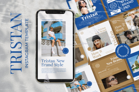 Tristan Instagram Template