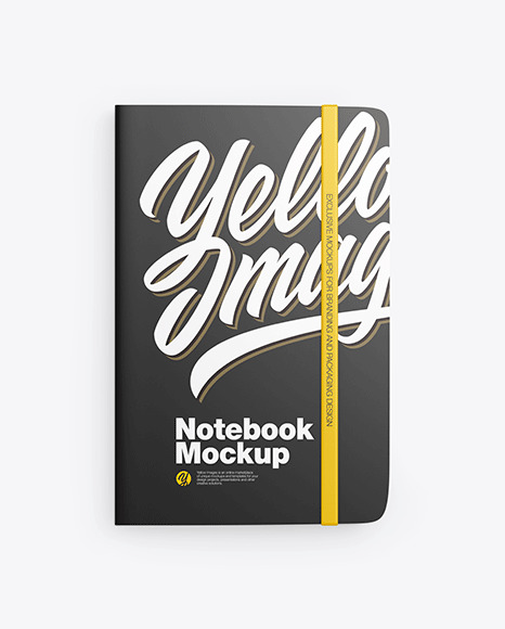 Notebook Mockup PSD #7