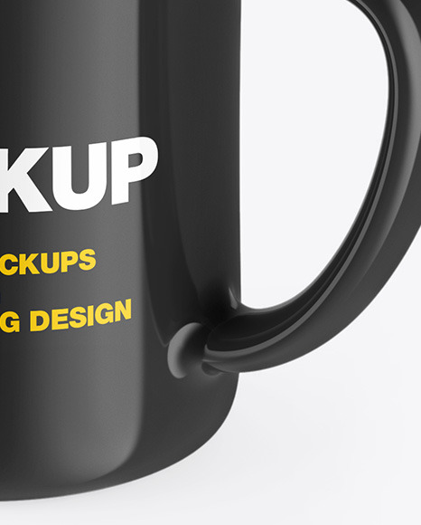 Glossy Mug Mockup PSD #5