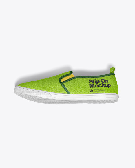 Slip Ons Mockup PSD #3