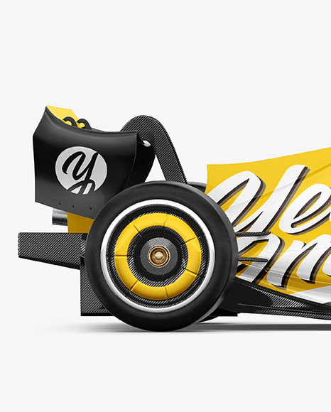 Formula 1 2022 Mockup   Side View PSD #1