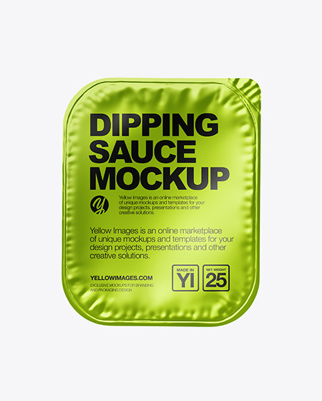 Dipping Sauce Mockup
