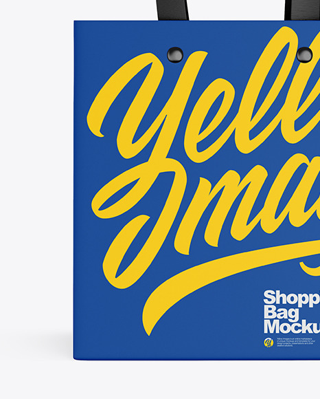 Matte Shopping Bag Mockup PSD #1