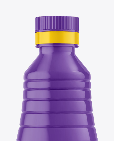 Glossy Vinegar Bottle Mockup PSD #2