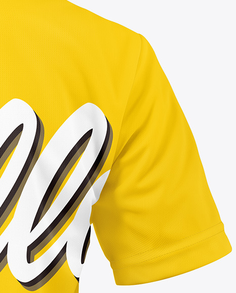 T Shirt Mockup   Back View PSD #6