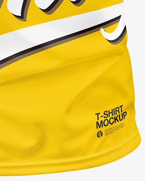 T Shirt Mockup   Back View PSD #7