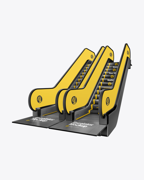 Double Escalator Mockup