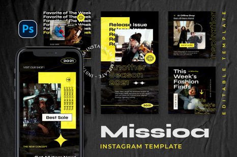 Missioa Instagram Template