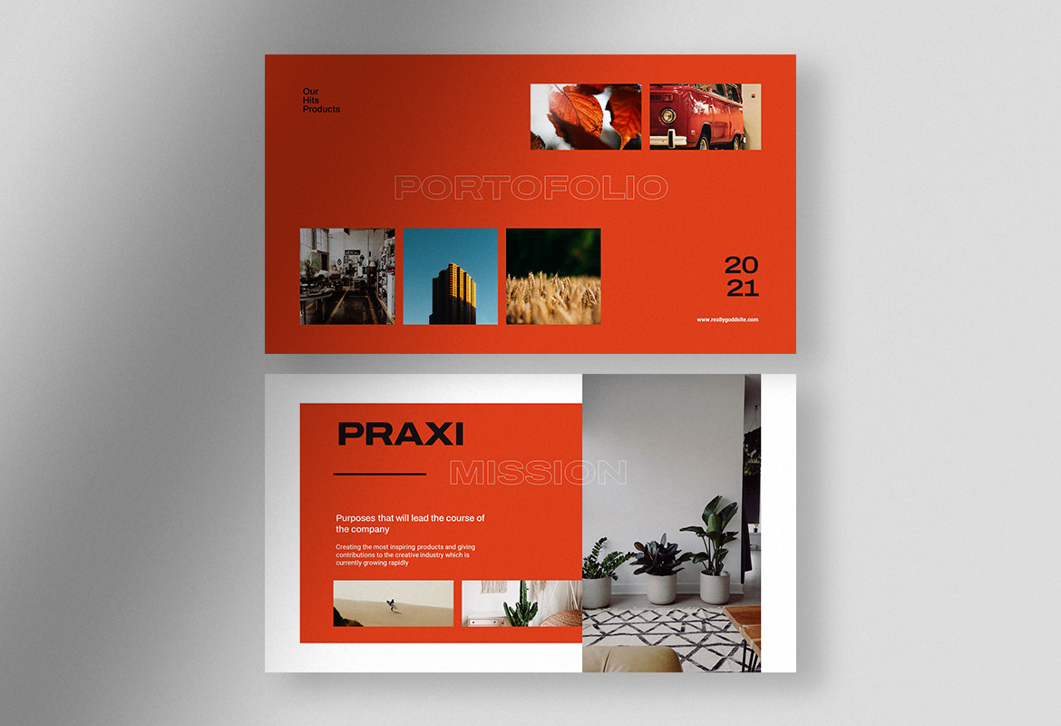 Praxi - Elegant Company Business PPT