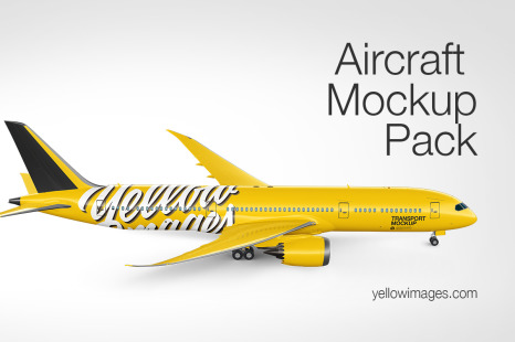 Aircraft Mockup Pack
