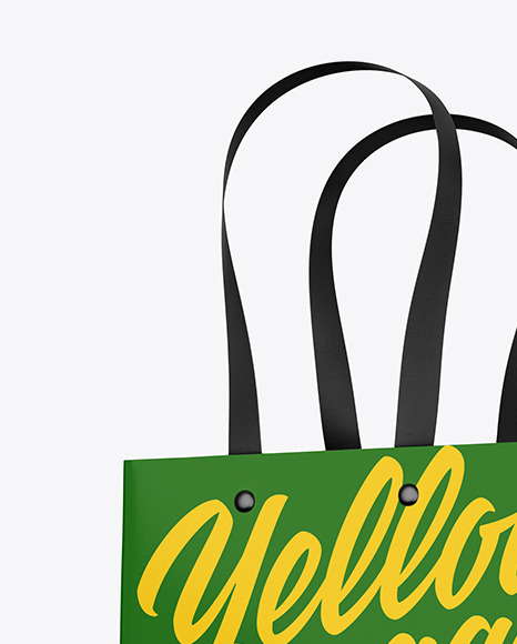 Glossy Shopping Bag Mockup PSD #2