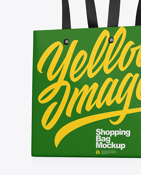 Glossy Shopping Bag Mockup PSD #1