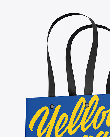 Matte Shopping Bag Mockup PSD #2
