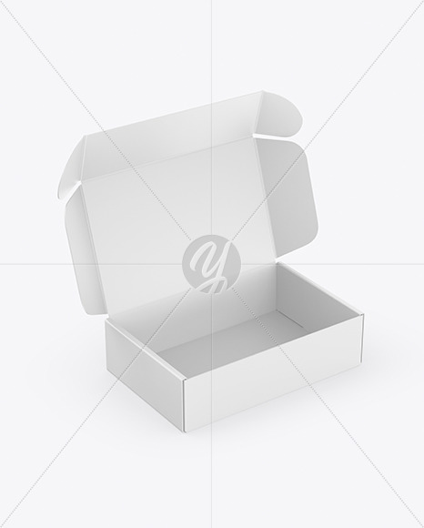 Free Opened Paper Box Mockup Box Mockups