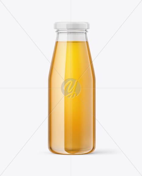 Apple Juice Bottle Mockup PSD #3
