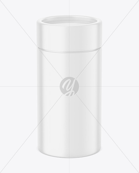 14 Glossy Paper Tube W/ Pennette Pasta Mockup Design