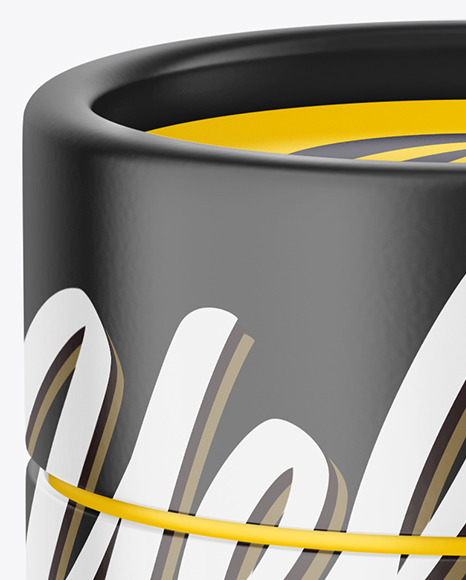 Paper Tube Mockup PSD #2