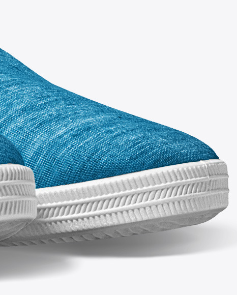 Slip Ons Mockup – Half Side View PSD #5