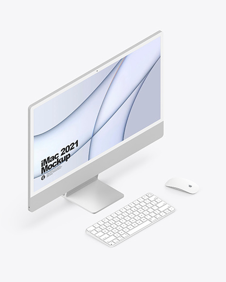 iMac 24” Mockup