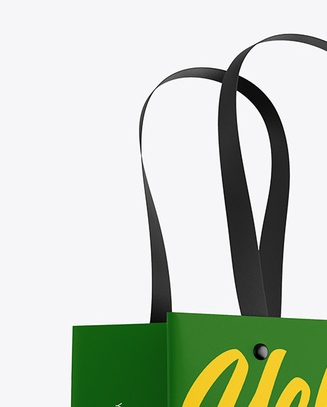Glossy Shopping Bag Mockup PSD #2