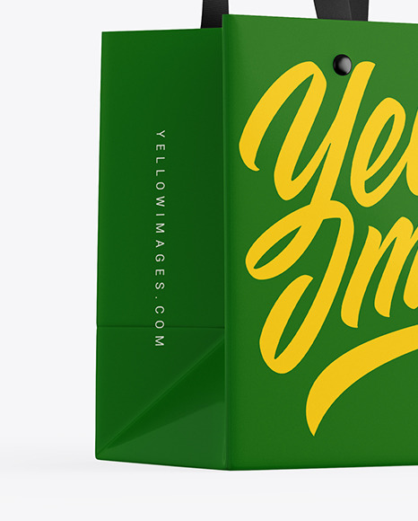 Glossy Shopping Bag Mockup PSD #1
