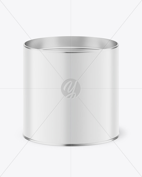 Matte Tin Can Mockup PSD #3