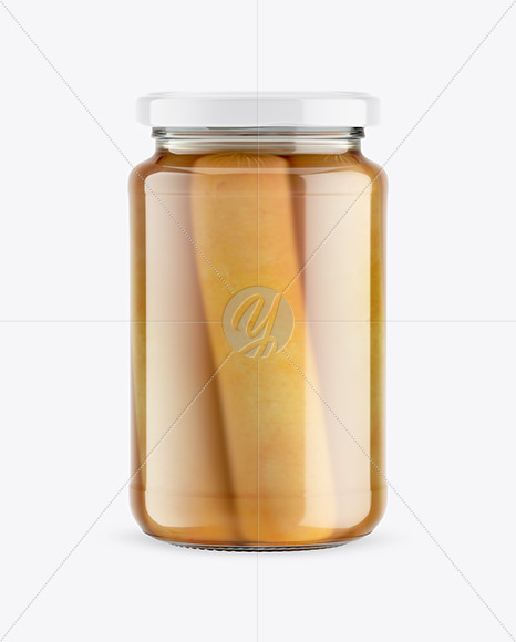 Vegetarian Sausages Jar Mockup PSD #3