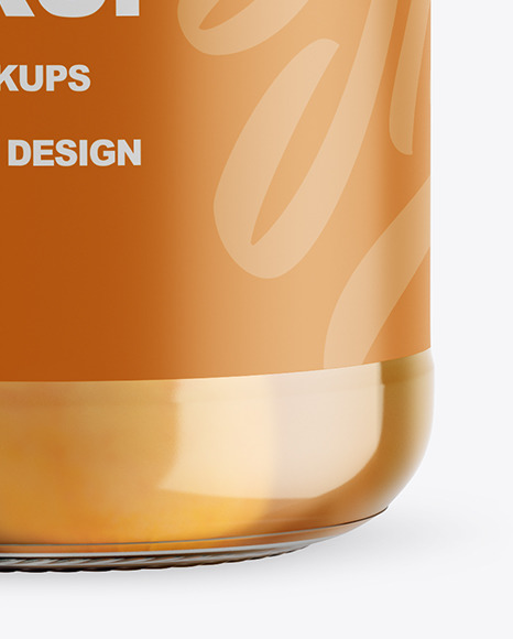 Vegetarian Sausages Jar Mockup PSD #1