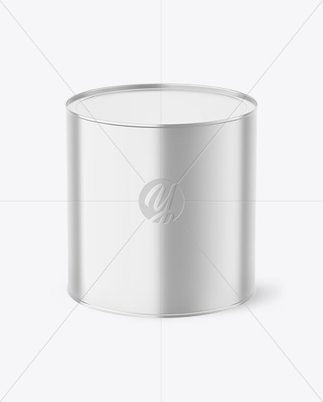 Tin Can Mockup PSD #3