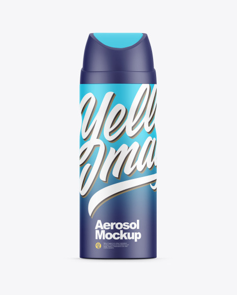 Aerosol Can Mockup