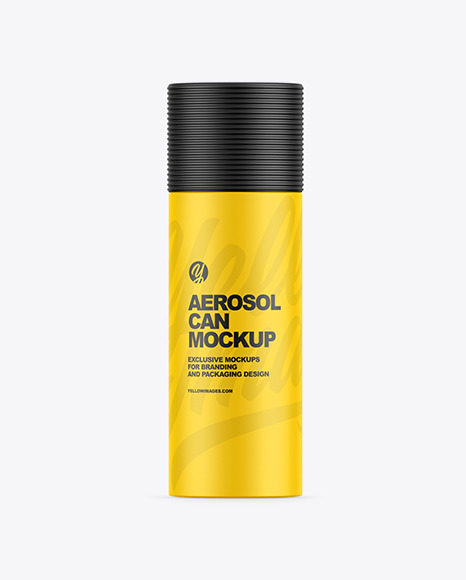Aerosol Can Mockup