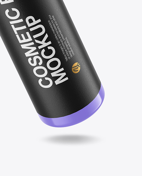 Glossy Cosmetic Bottle Mockup PSD #5