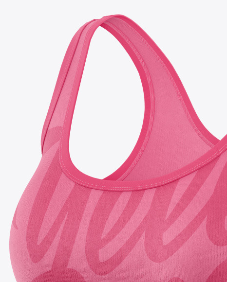 Women s Tank Top Mockup  Half Side View PSD #2