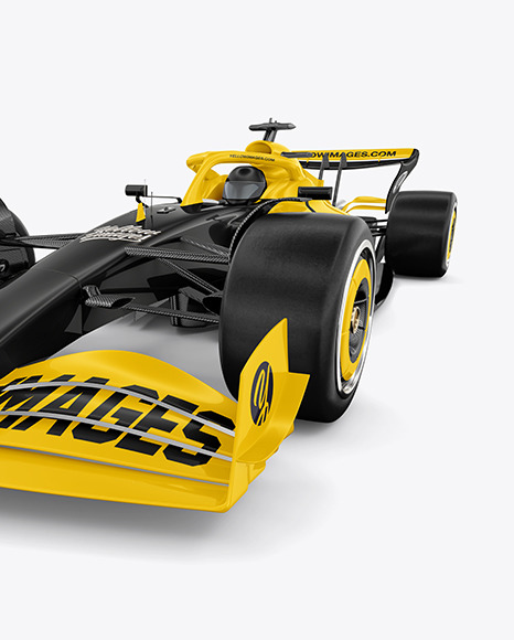 Formula 1 2022 Mockup   Half Side View PSD #3