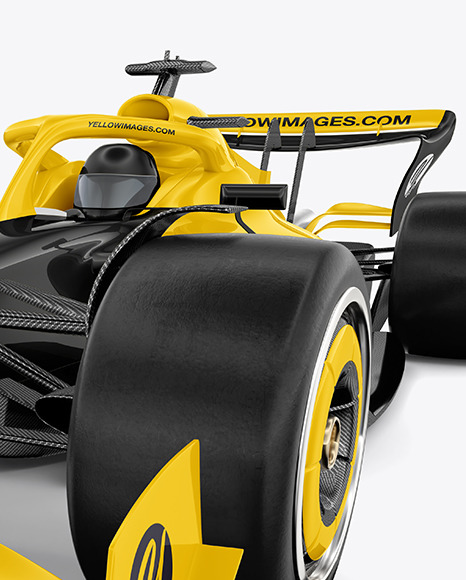 Formula 1 2022 Mockup   Half Side View PSD #4