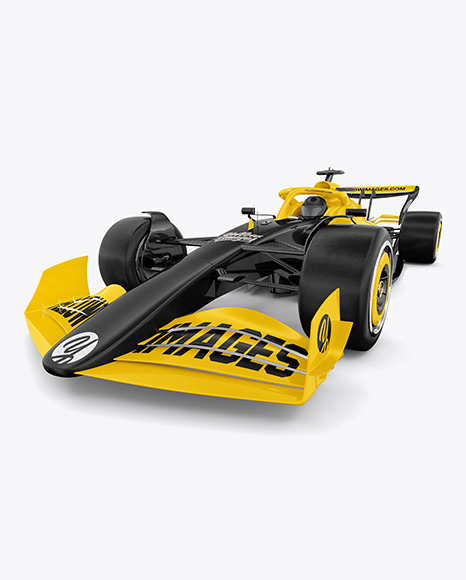 Formula 1 2022 Mockup   Half Side View PSD #6