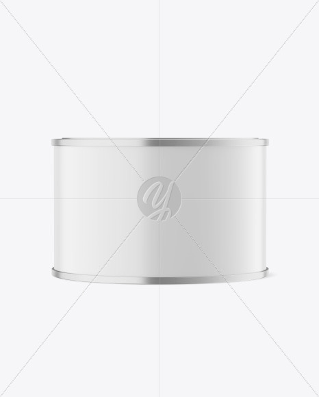 Matte Tin Can Mockup PSD #3