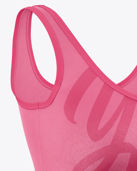 Women s Tank Top Mockup  Half Side View PSD #2