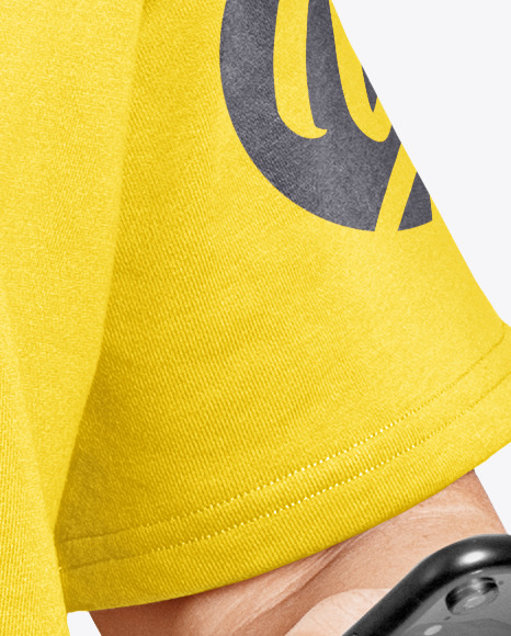 Man in a T Shirt Mockup PSD #5