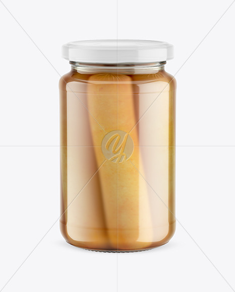 Vegetarian Sausages Jar Mockup PSD #3