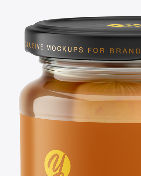 Vegetarian Sausages Jar Mockup PSD #2