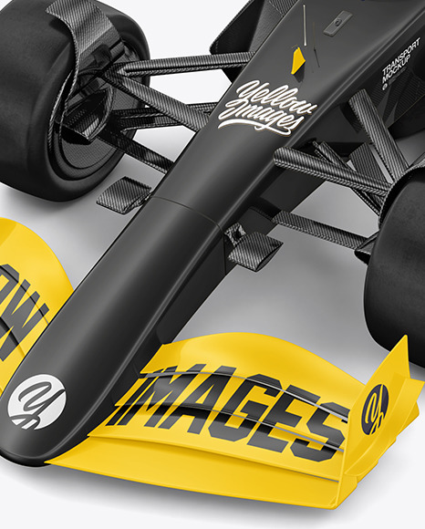 7 Formula-1 2022 Mockup - Back Half Side View - Mockups