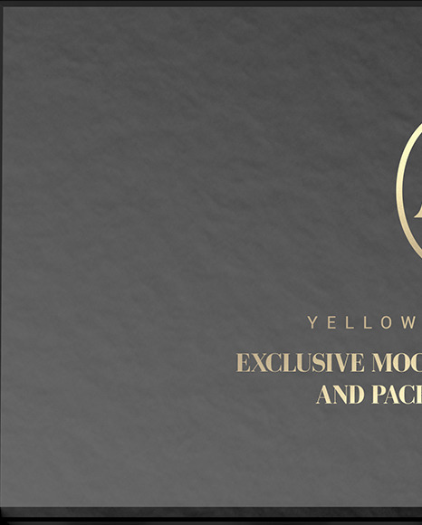 Box of Chocolate Sweets Mockup PSD #2