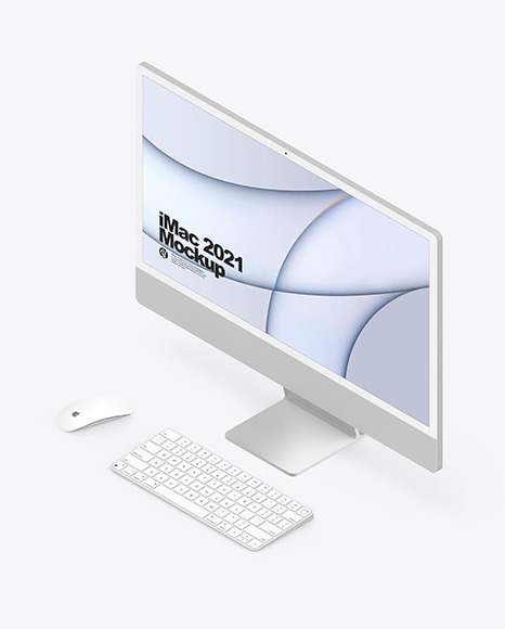 iMac 24” Mockup